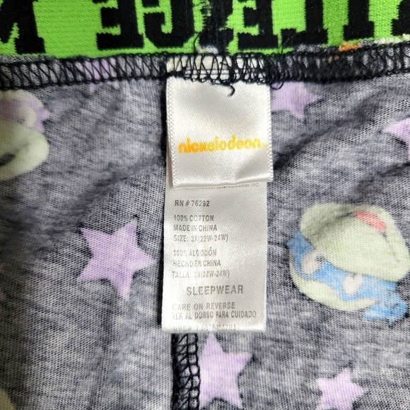 Teenage Mutant Ninja Turtles Capri Pajama Pants - Picture 2 of 3